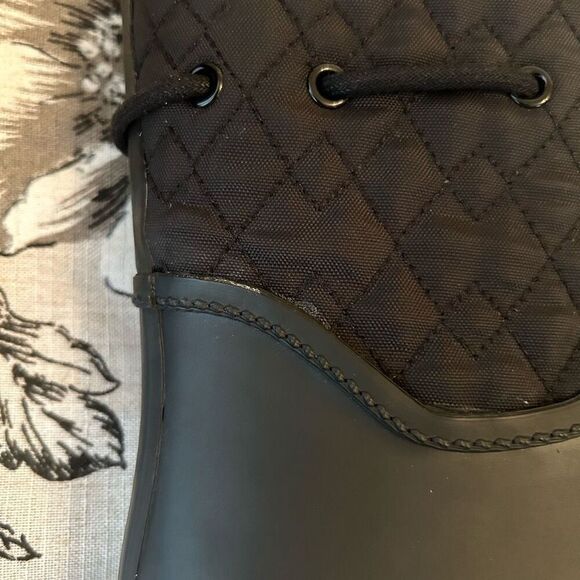 Jessica Simpson Racyn Women’s Size 7 Black Rain Ankle Boots - Picture 8 of 8